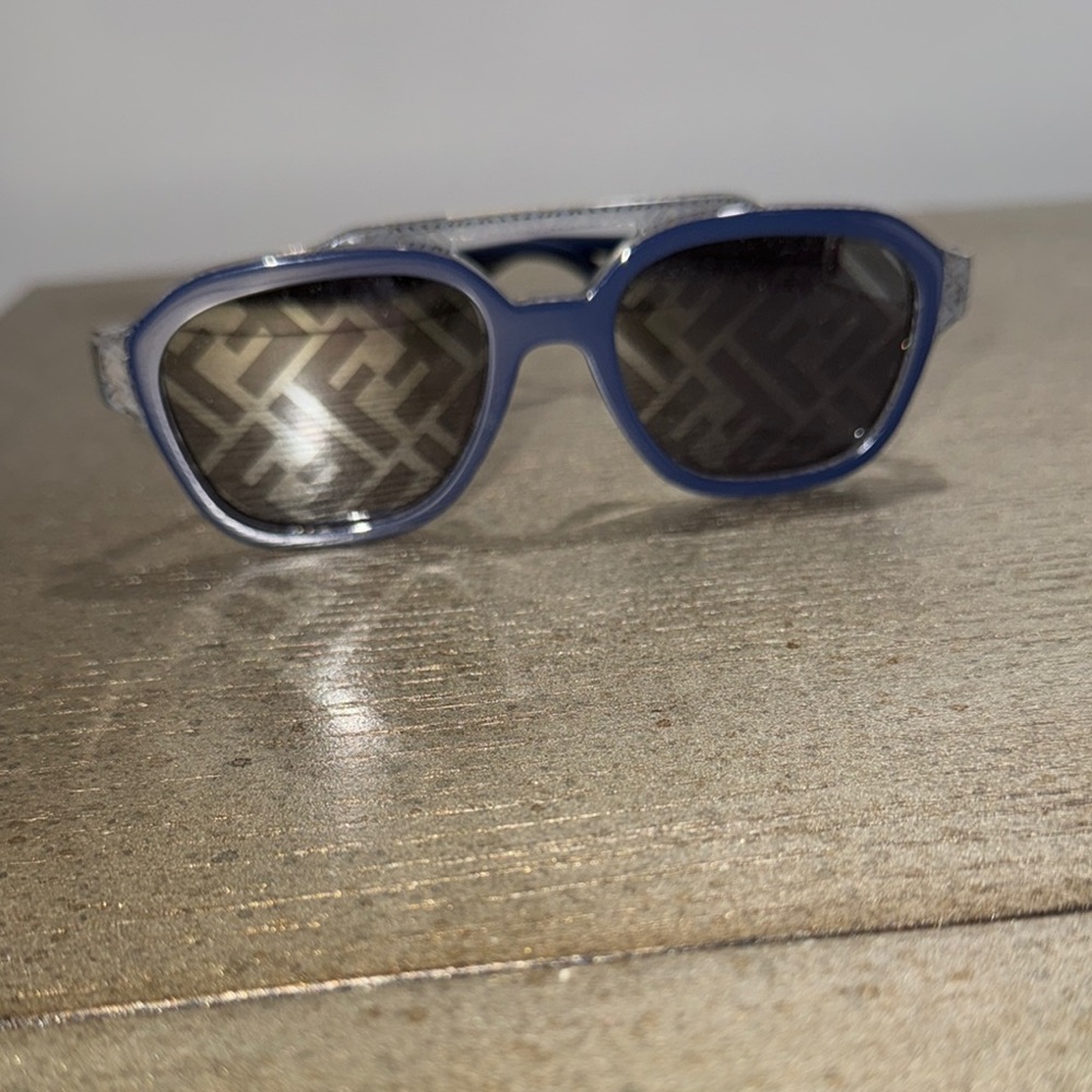 FENDI Blue Designer Sunglasses
